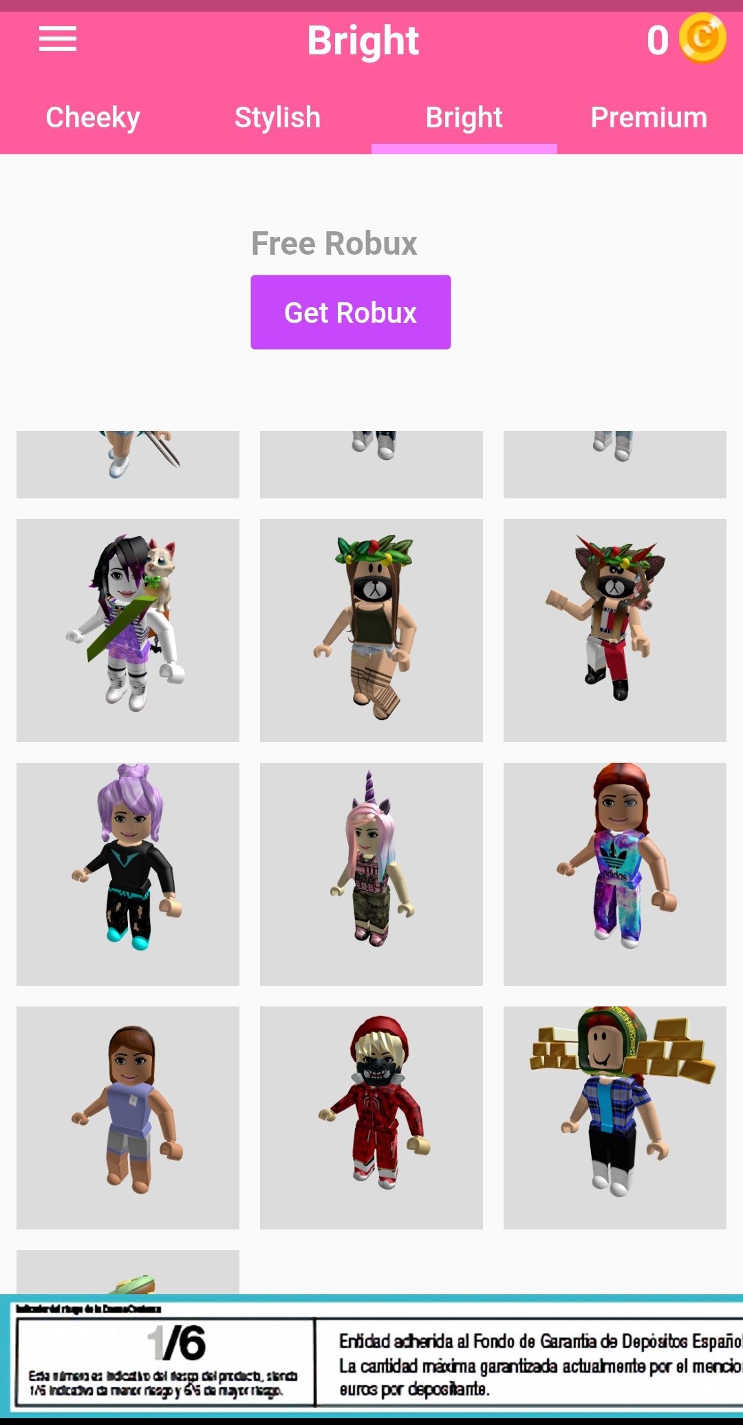 ideias de skin no roblox feminina gratis