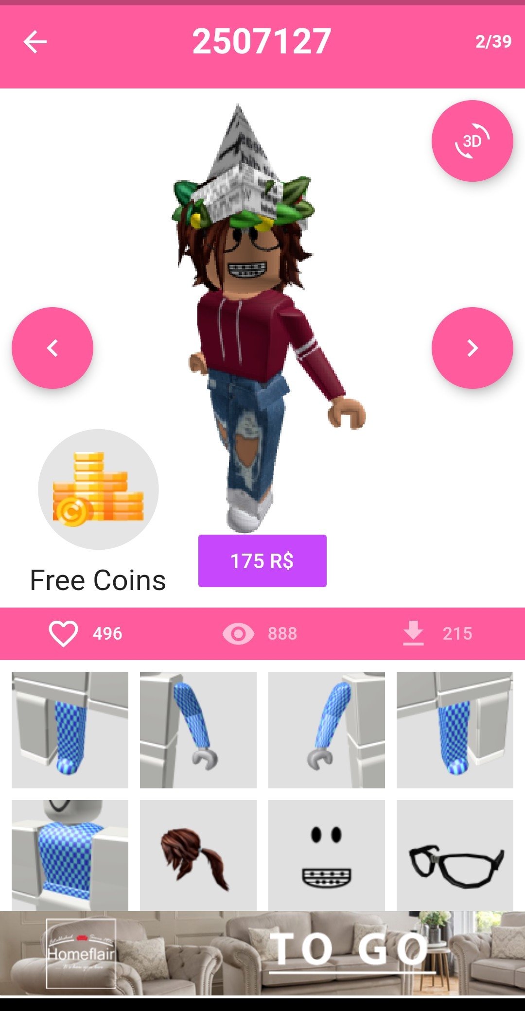 Baixar Girl Skins for Roblox 17.8 Android - Download APK Grátis