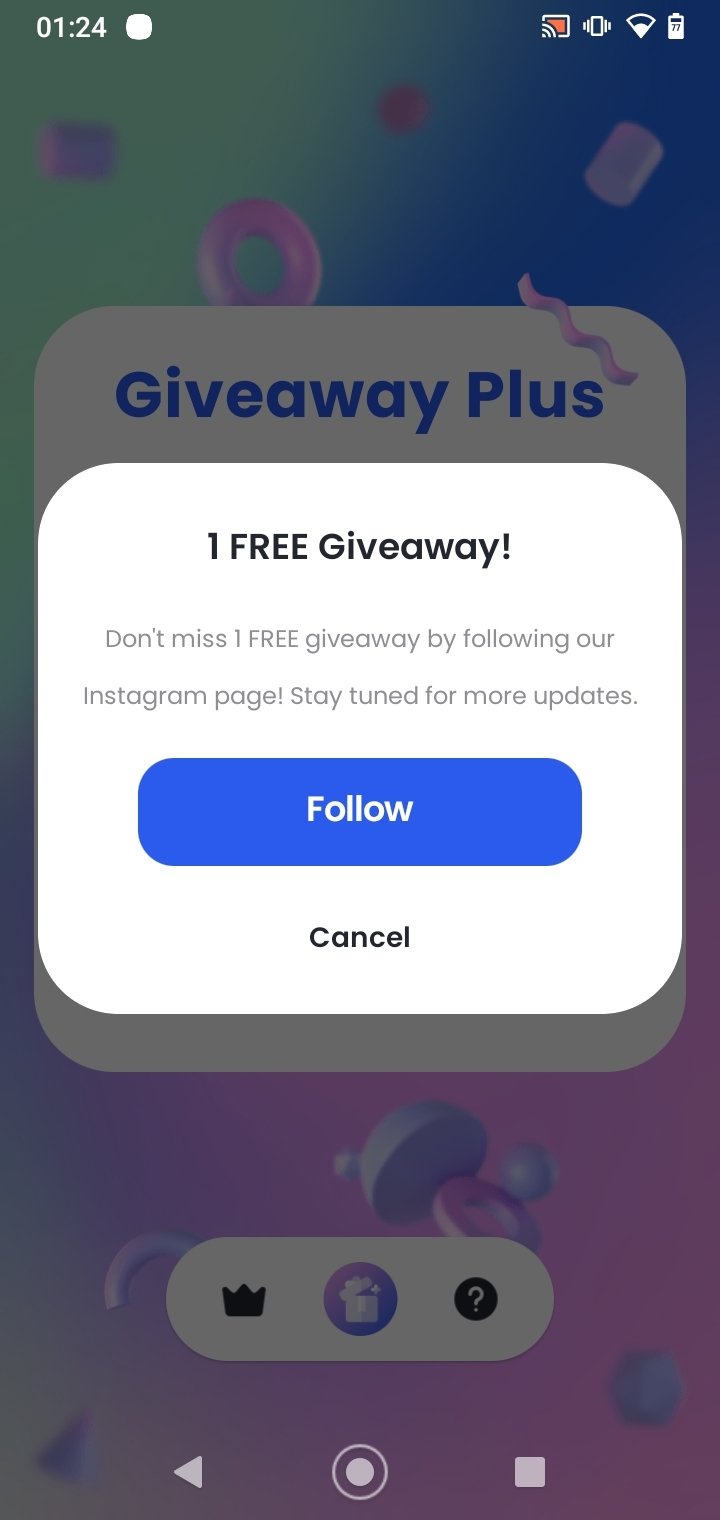 Giveaway Jet for Instagram - Latest version for Android - Download APK