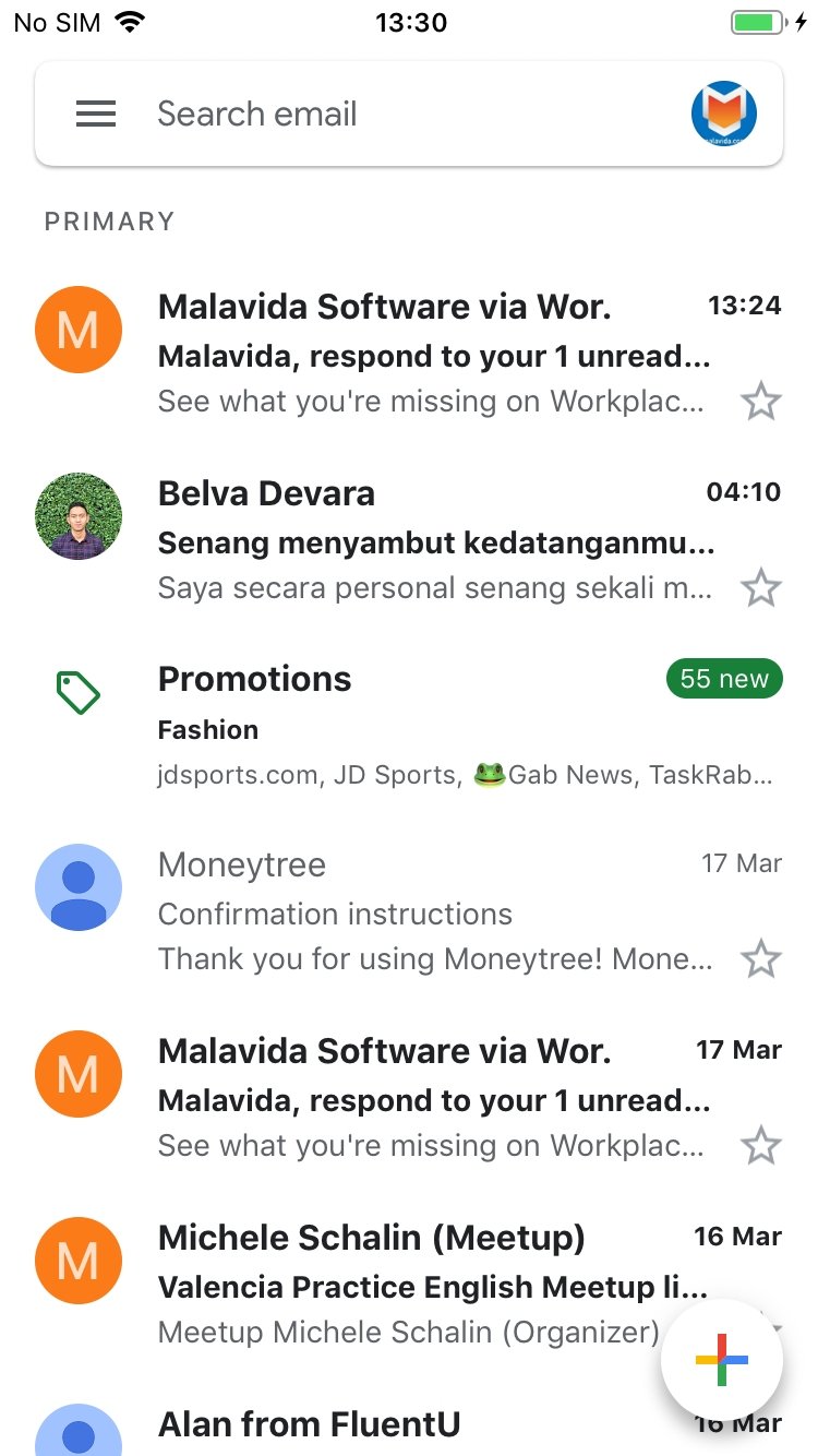 Gmail - Скачать для iPhone бесплатно