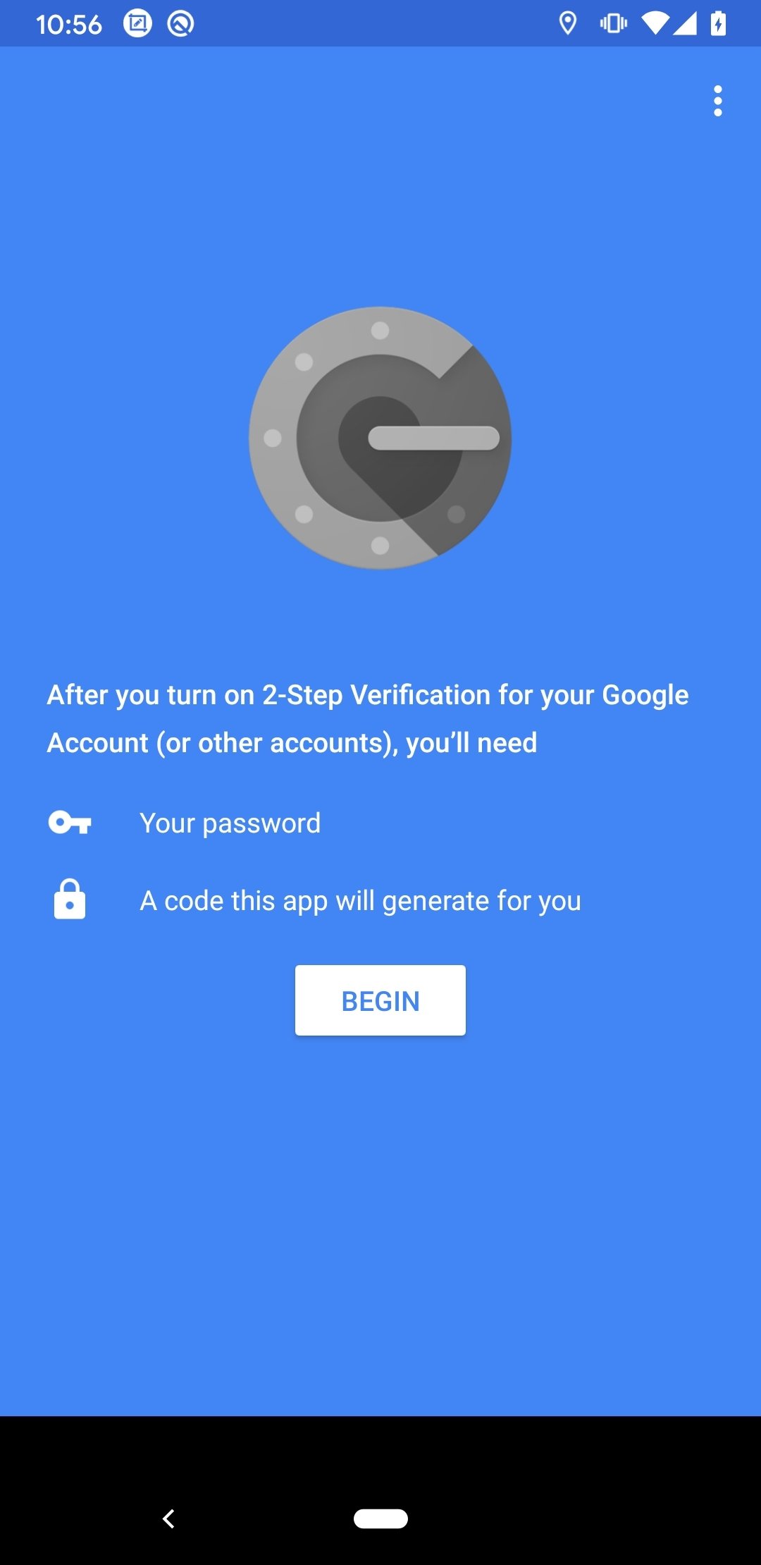 restore google authenticator