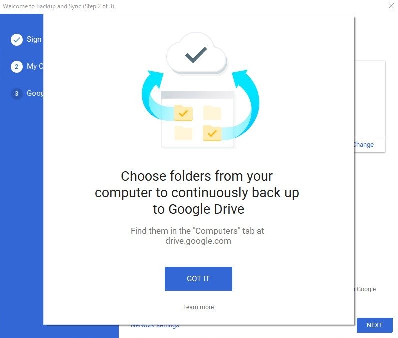 how do i change my google drive account