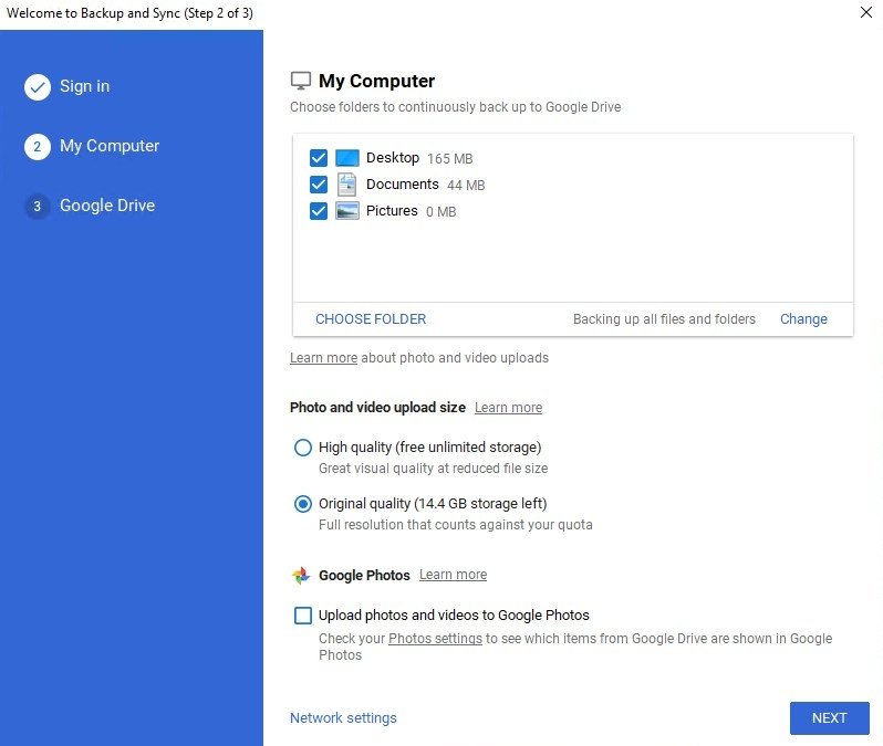 instal Google Drive 76.0.3 free