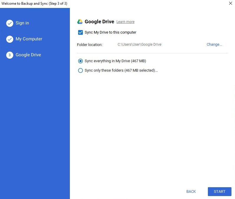 Google Drive 77.0.3 download the new version for mac