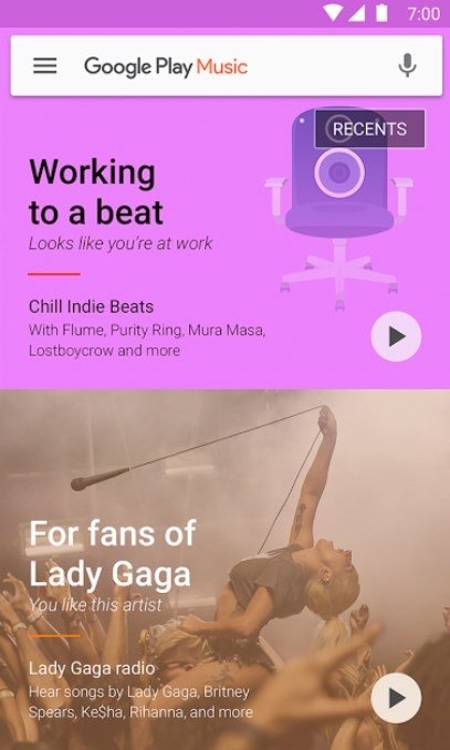 Google Play Music Android 