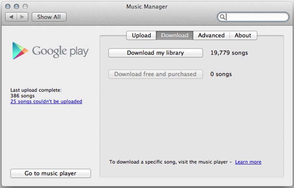 google music manager windows