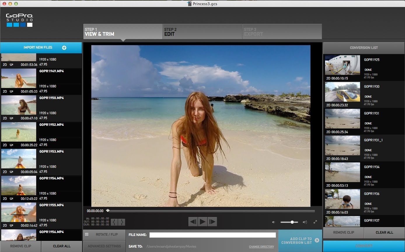 gopro studio for mac