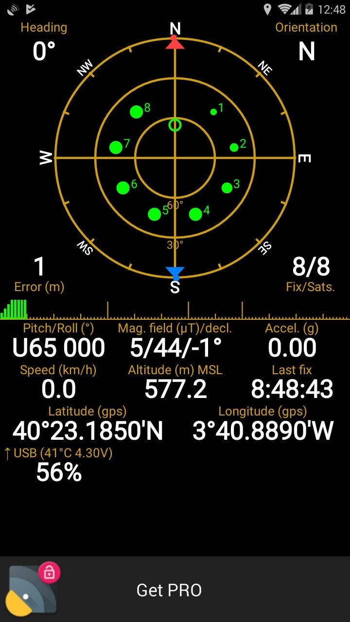 GPS Status Android