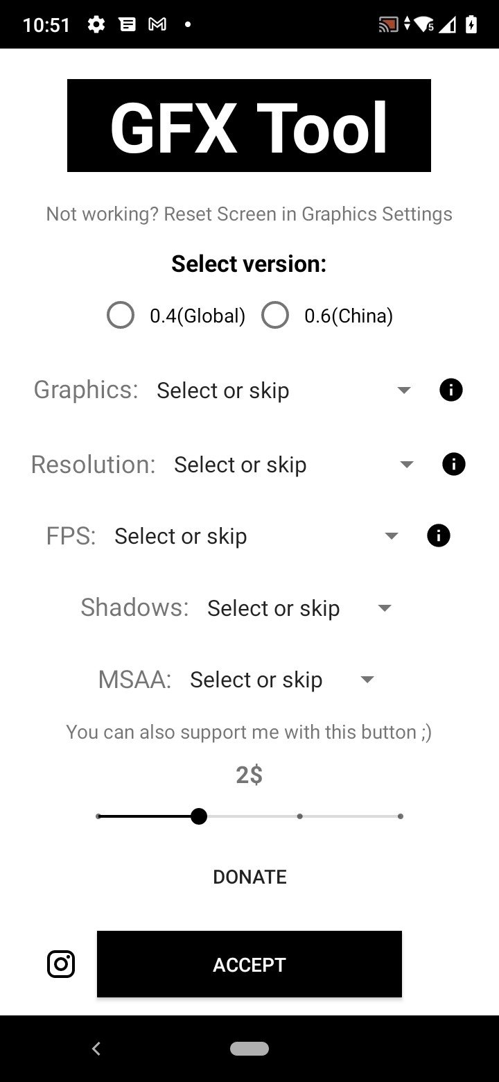 Graphics Tool for PUBG Android