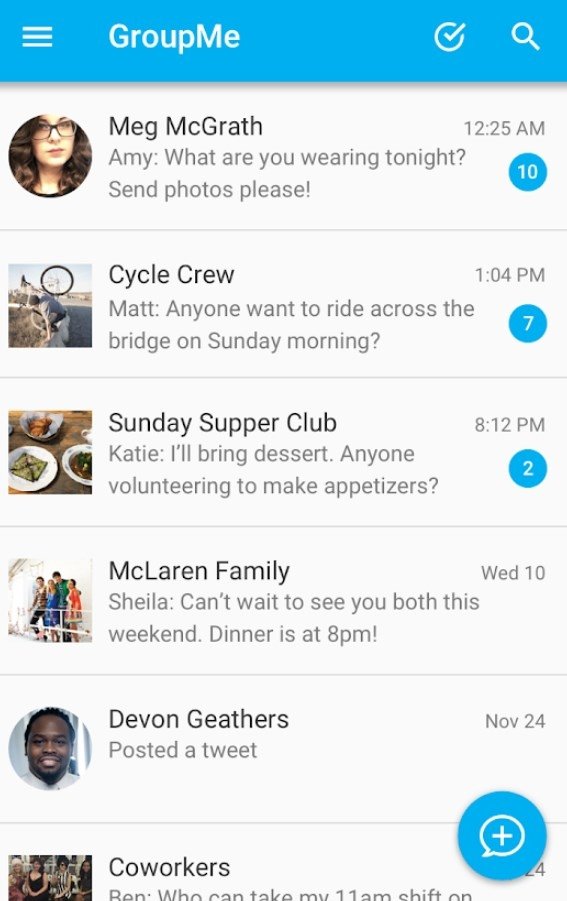 GroupMe Android