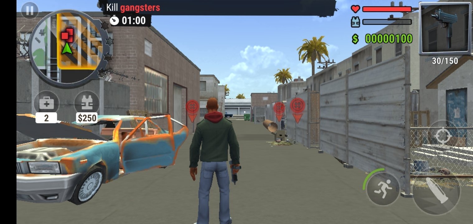 Jogo Gangstar City para Android  City, City games, Free mobile games
