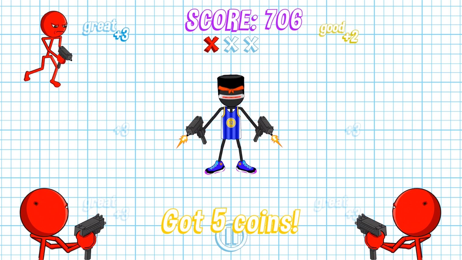 Gun Fu: Stickman 2 1.37.0 - Скачать для Android APK бесплатно