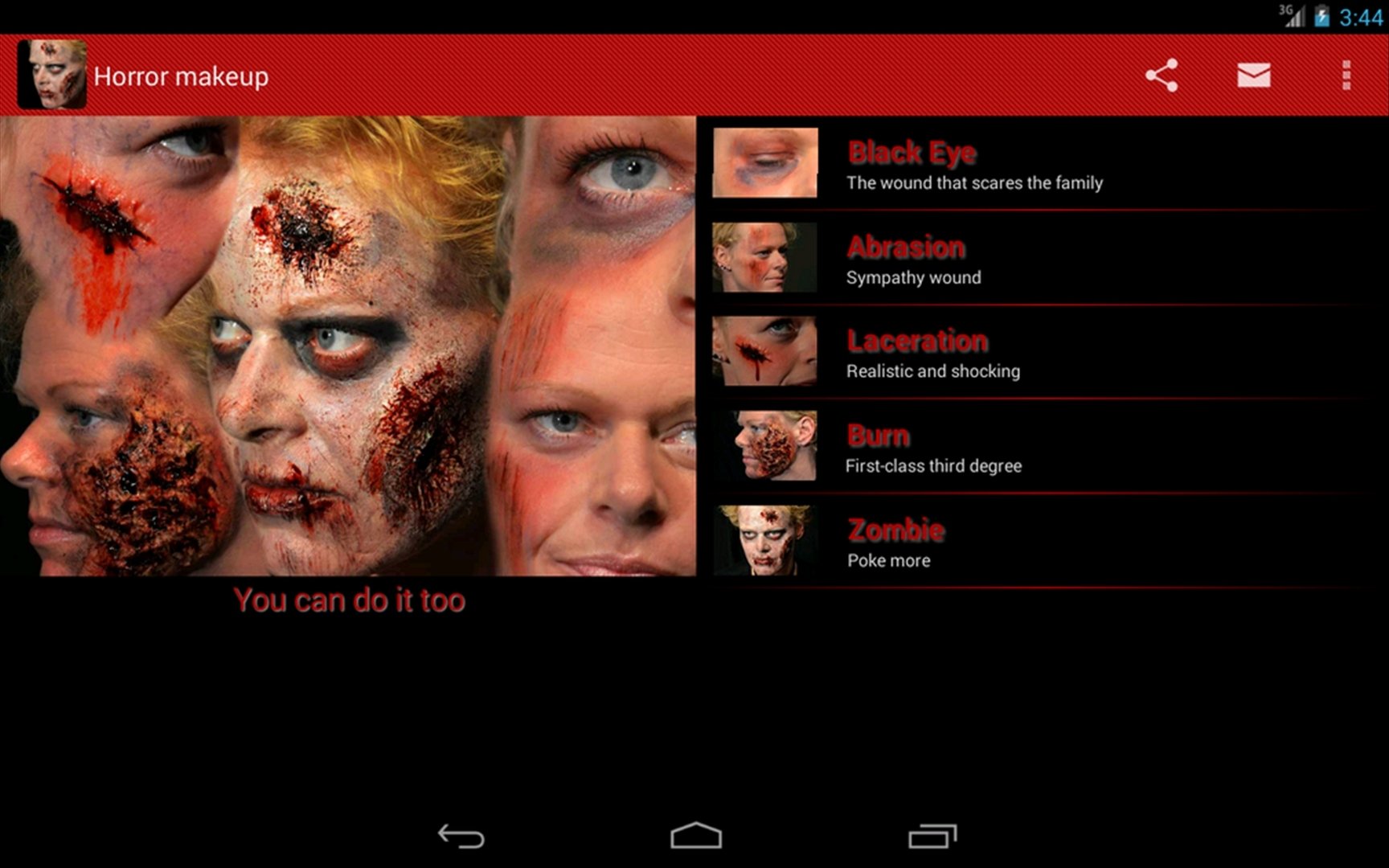 Halloween Horror Makeup Android