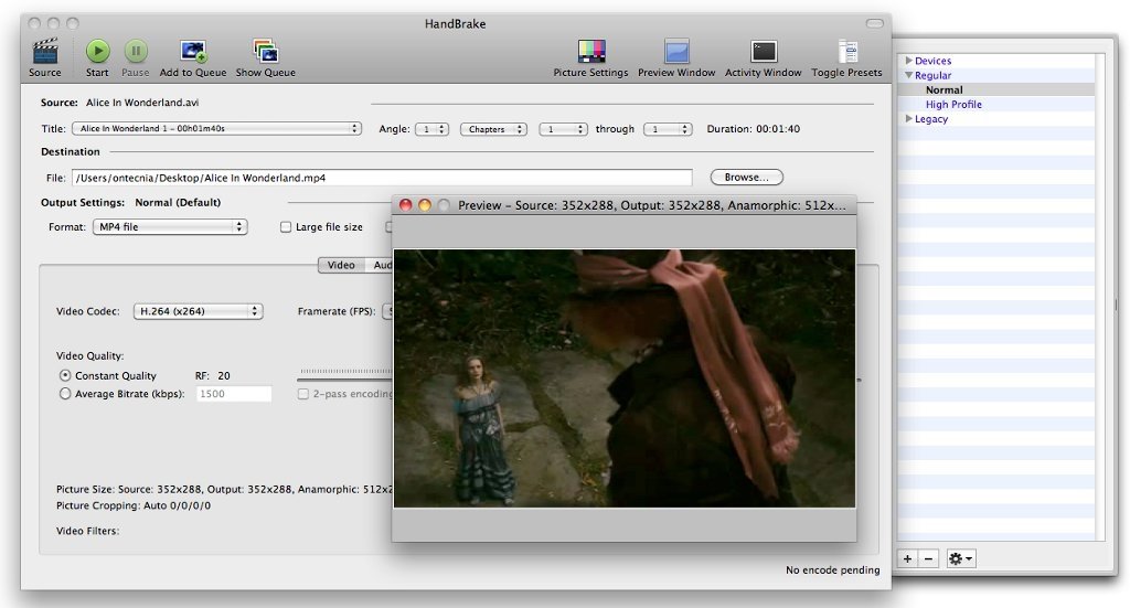 download the last version for mac HandBrake