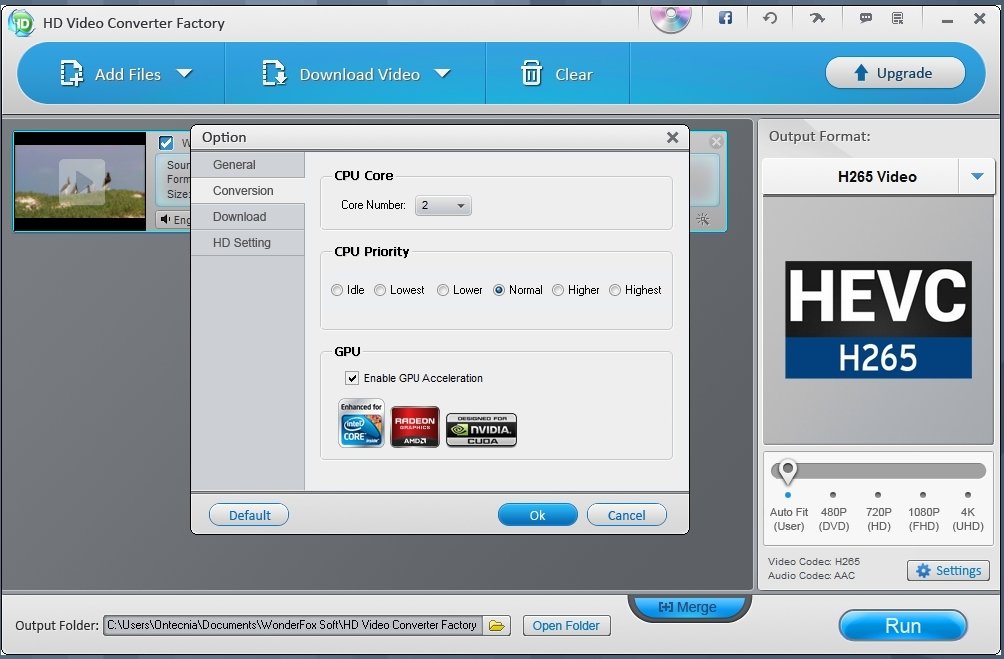 HD Video Converter Factory 22.1 - Download for PC Free