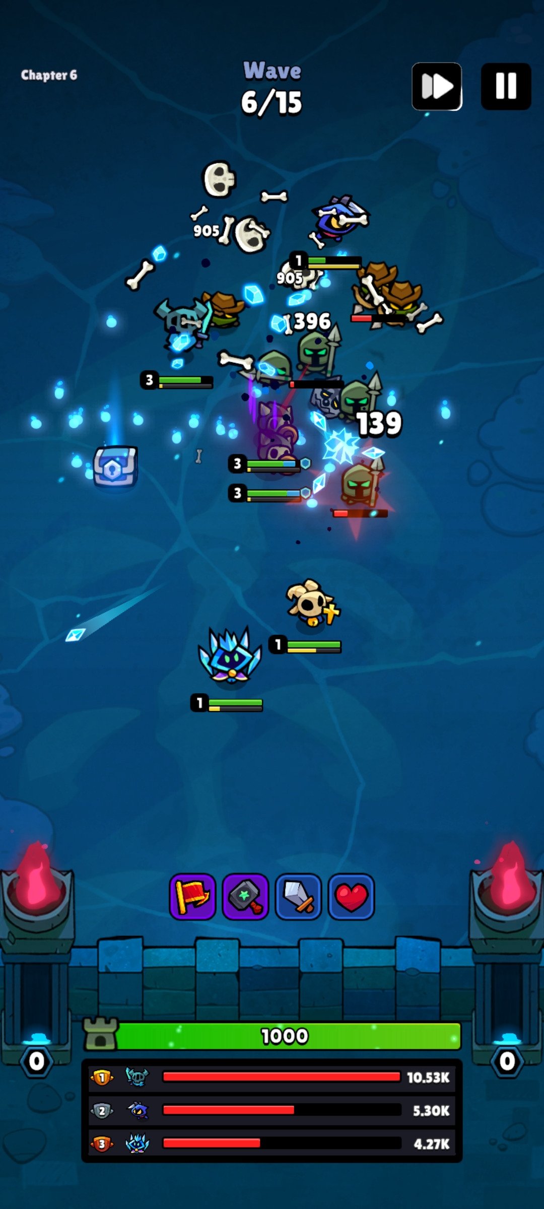 How does the Champions Arena change the gameplay?