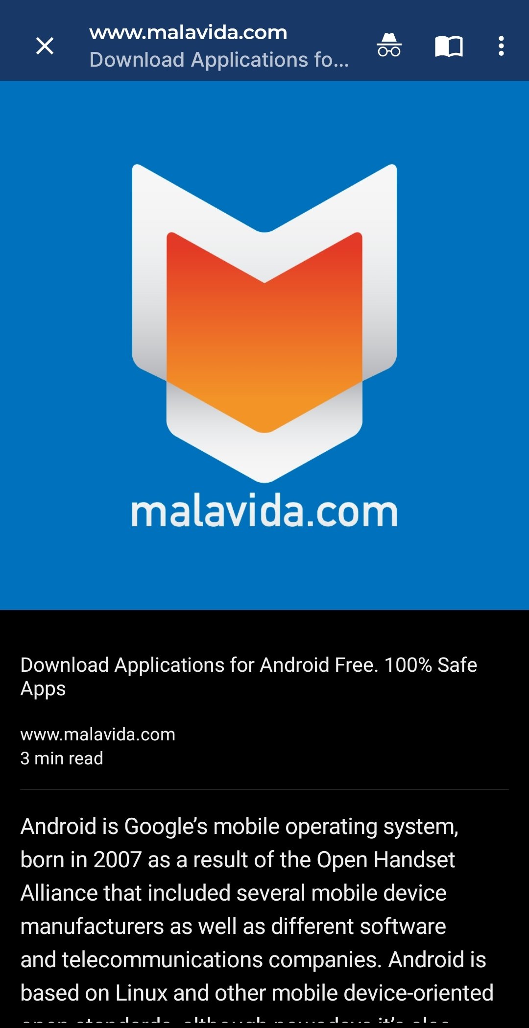 Malavida: Descargar Aplicaciones para Android Gratis. Apps 100