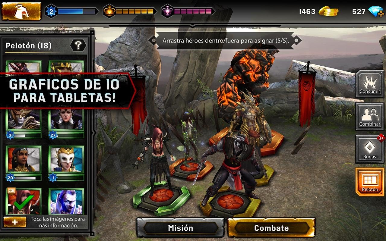 Heroes of Dragon Age Android