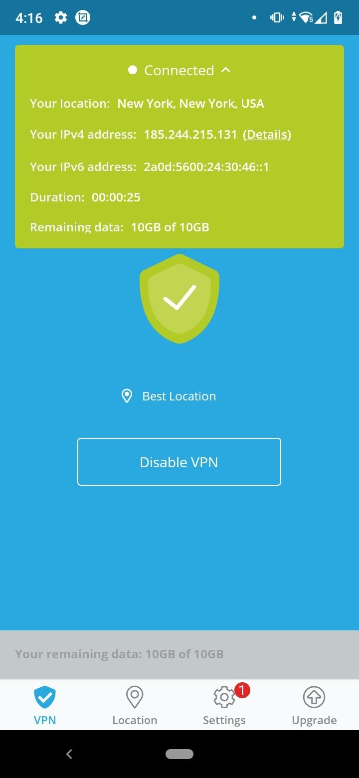 hide.me VPN 3.8.1 - Télécharger pour Android APK Gratuitement