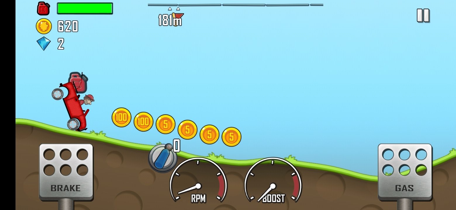 hill climb racing jungle level