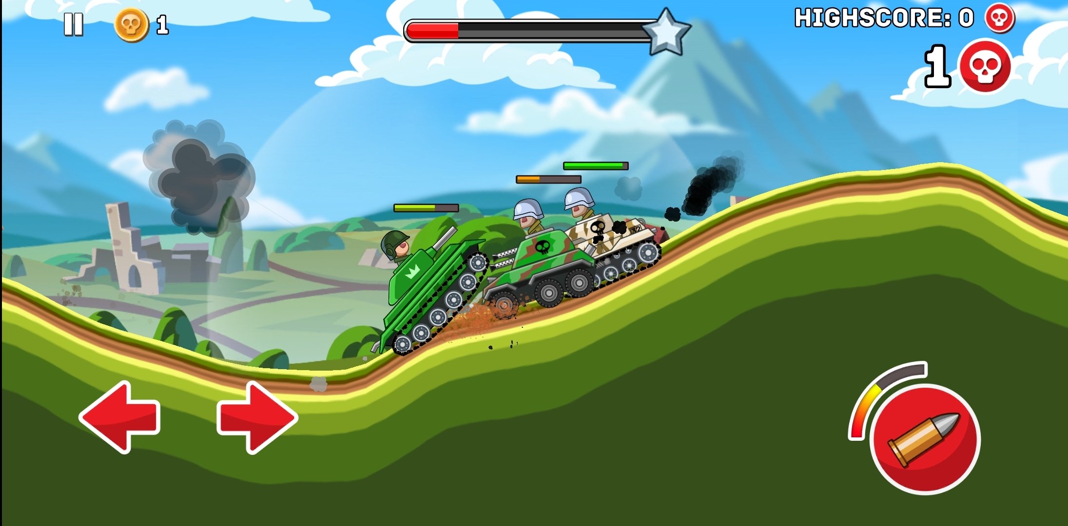 Tank Stars - Hills of Steel for iphone download