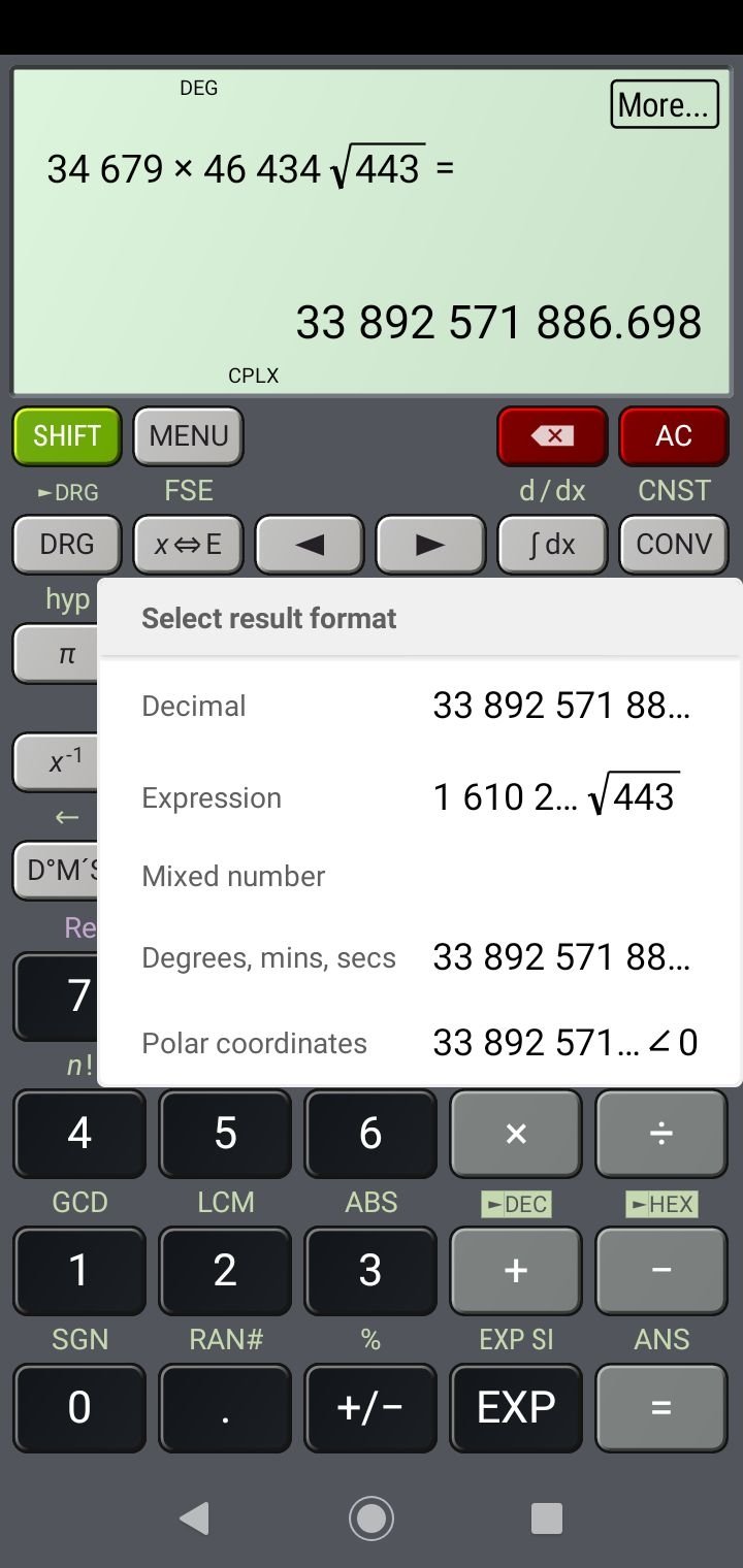 HiPER Scientific Calculator APK para Android - Download