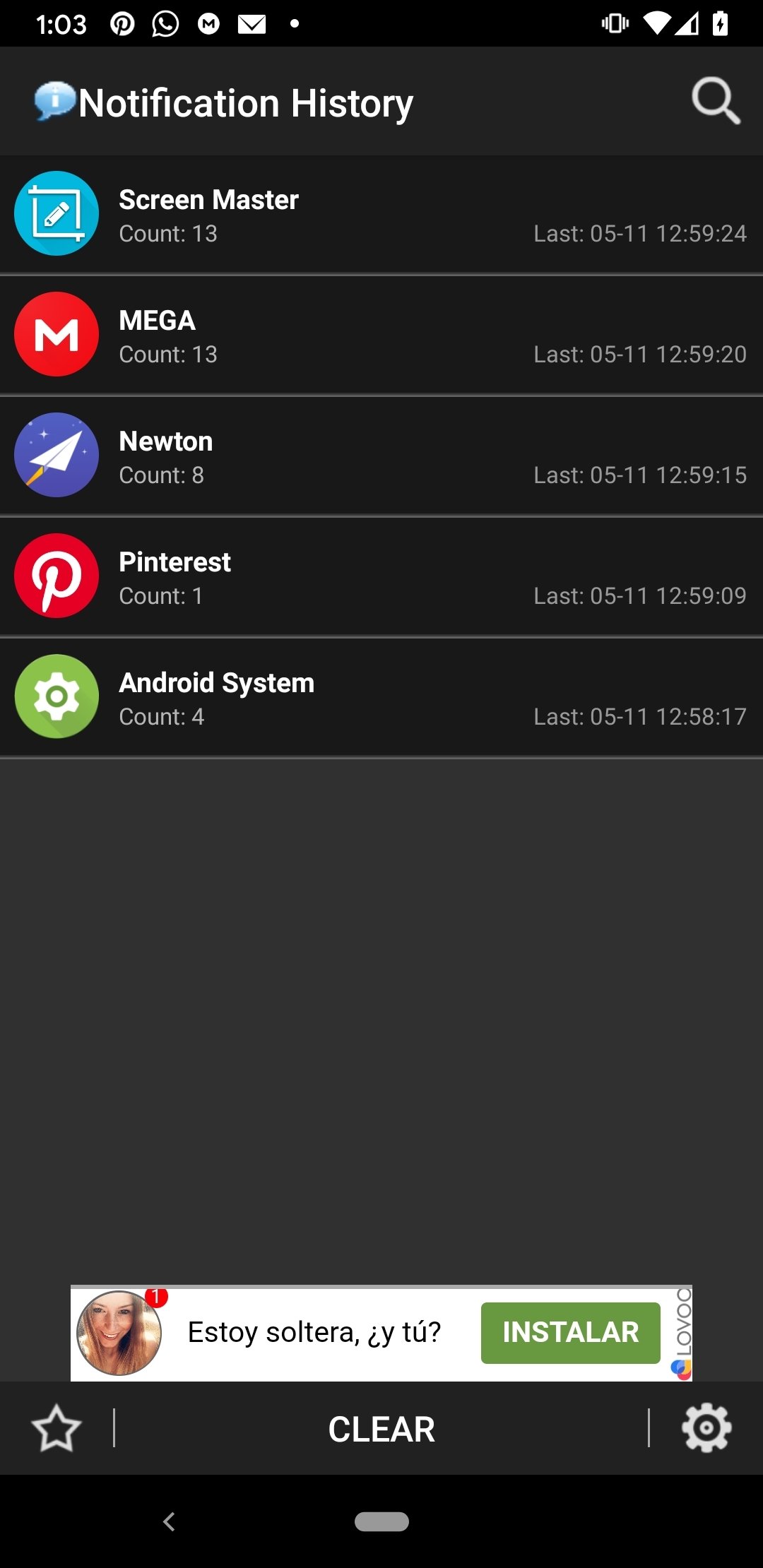 Download Notification History Android Free