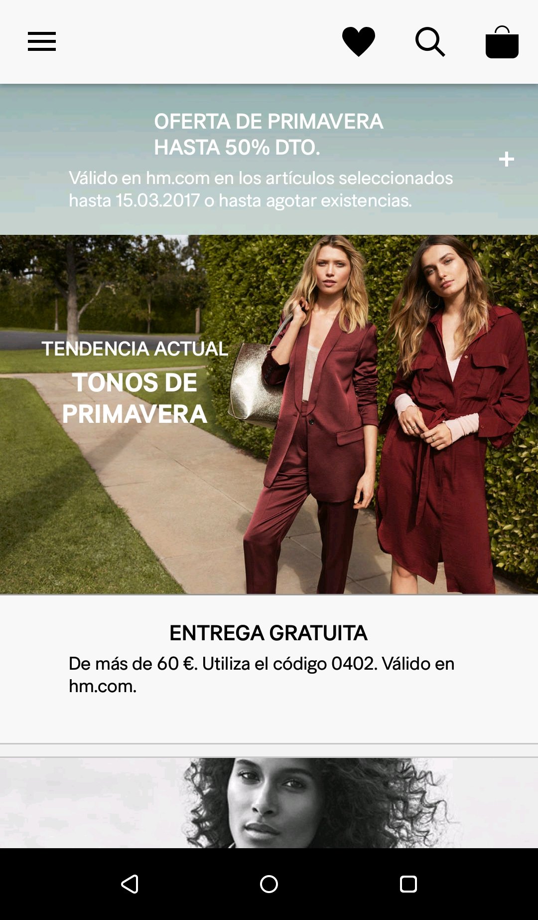 H&M App Android 