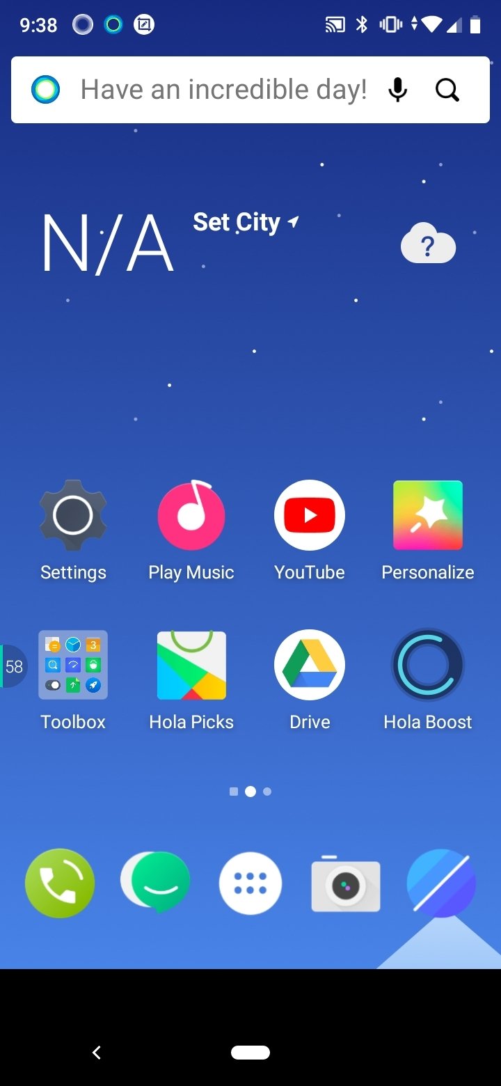 hola launcher for android phone no ads