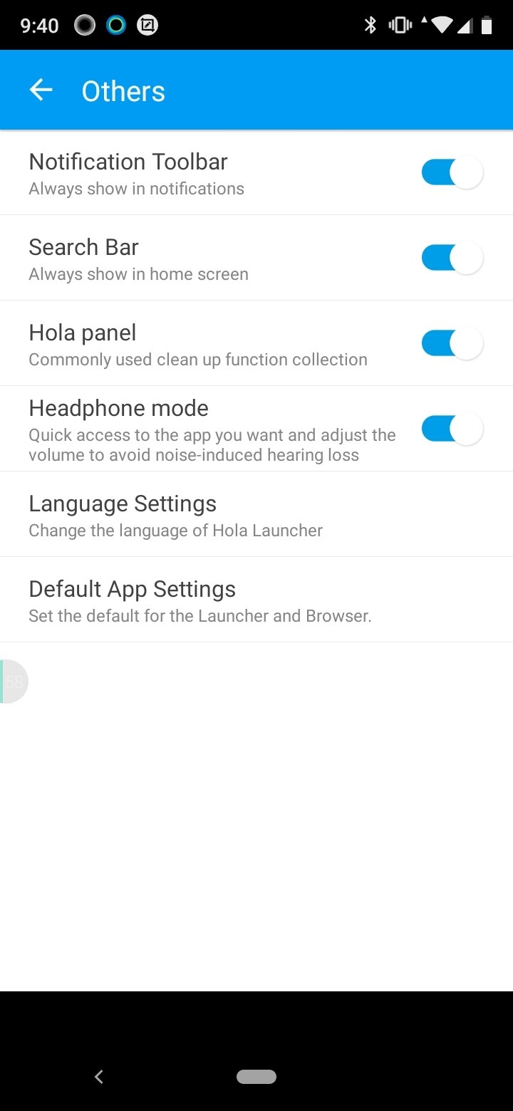 uninstall hola launcher android