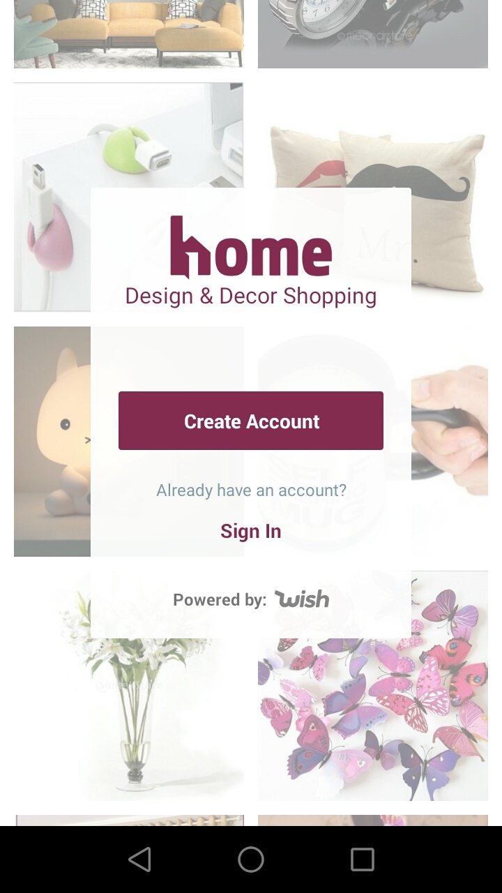 Home - Design & Decor Shopping Android 