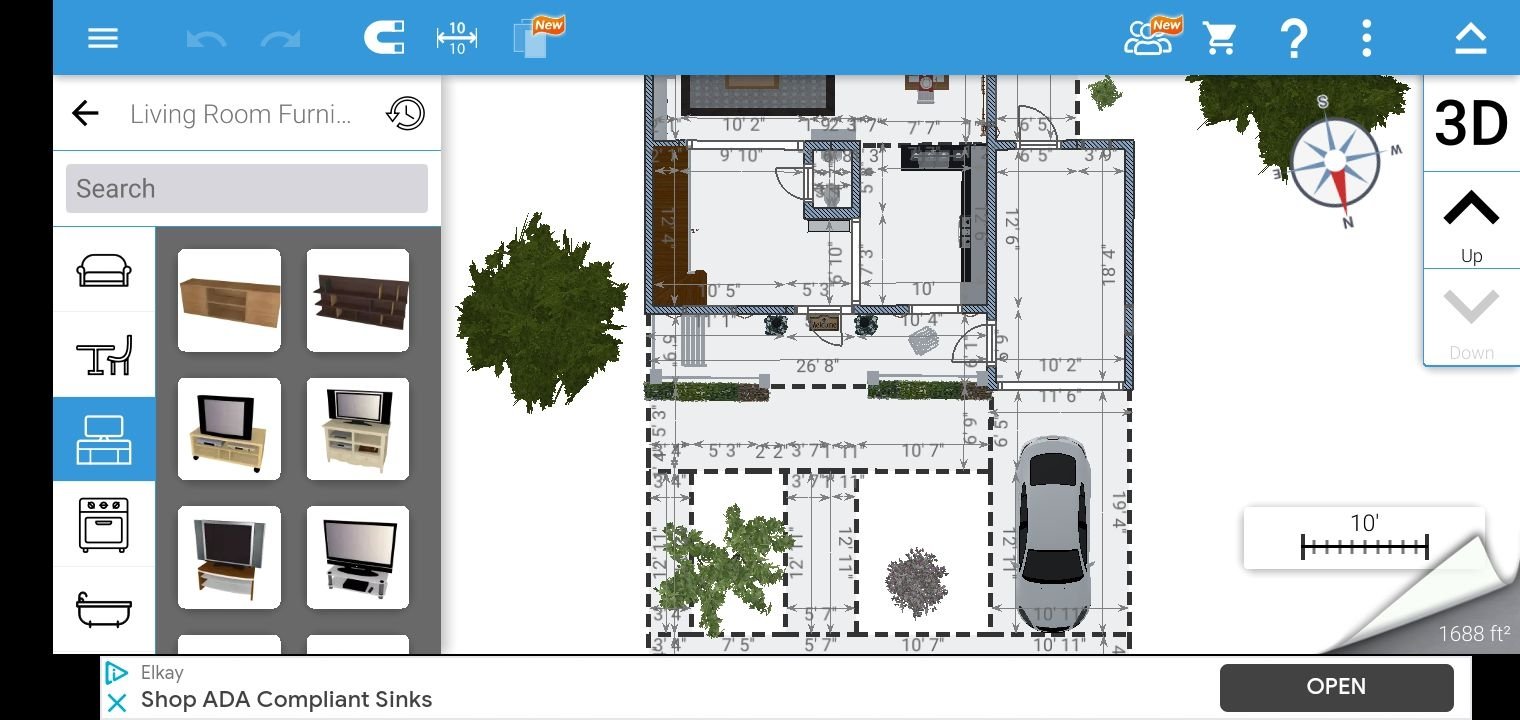 lluvia doble A través de Home Design 3D APK Download for Android Free