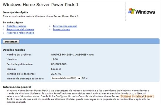 Windows home server power pack 3 now available movies games and tech.