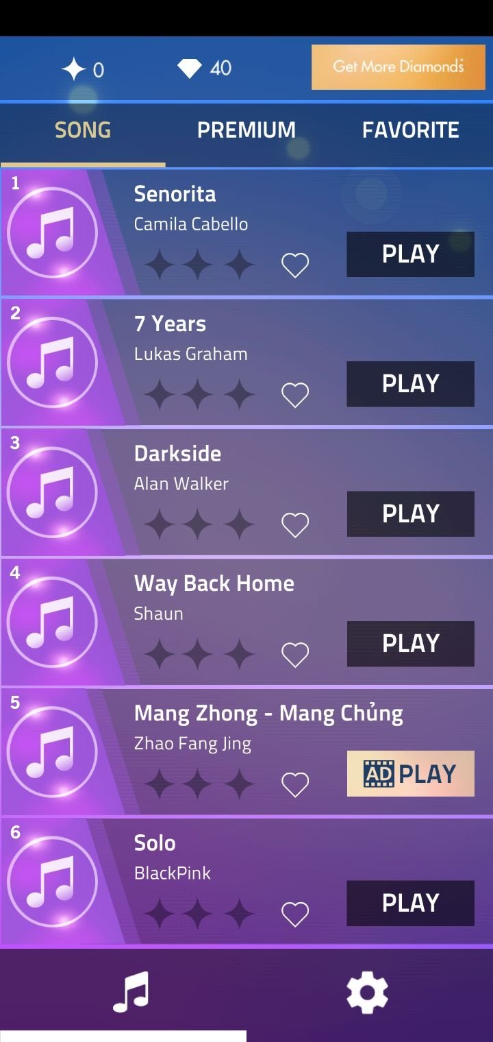 Piano Tiles Music Game