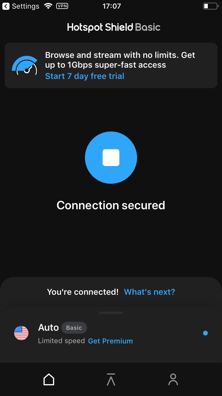 cisco anyconnect iphone hotspot