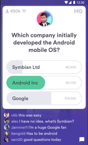 Hq Trivia 1 53 3 Download For Android Apk Free