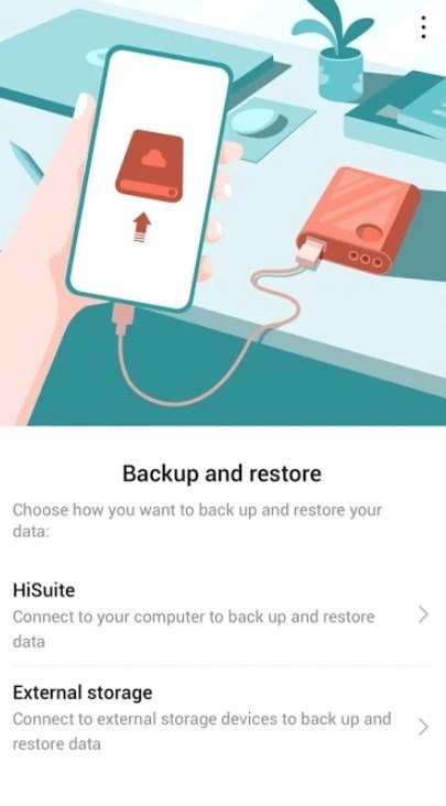 Huawei Backup Android 