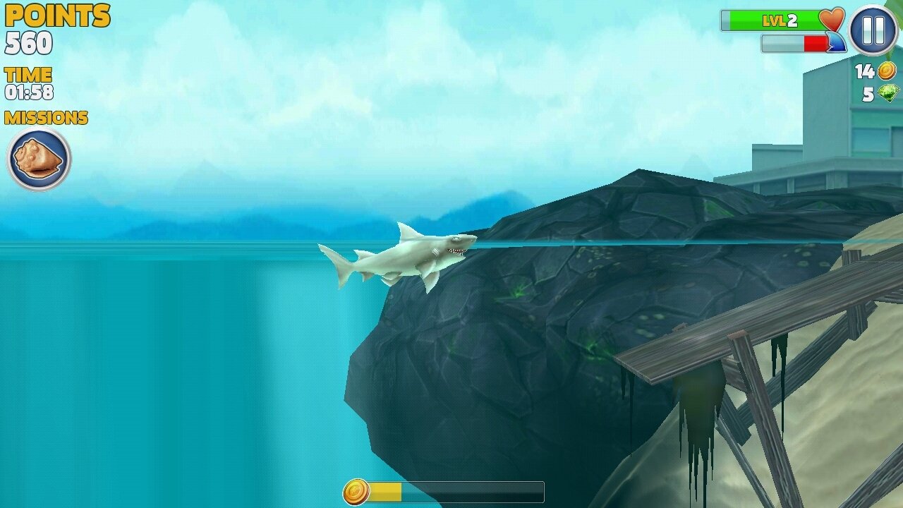 Download Hungry Shark Evolution 5.7.0 Android - APK Free - 1280 x 720 jpeg 121kB