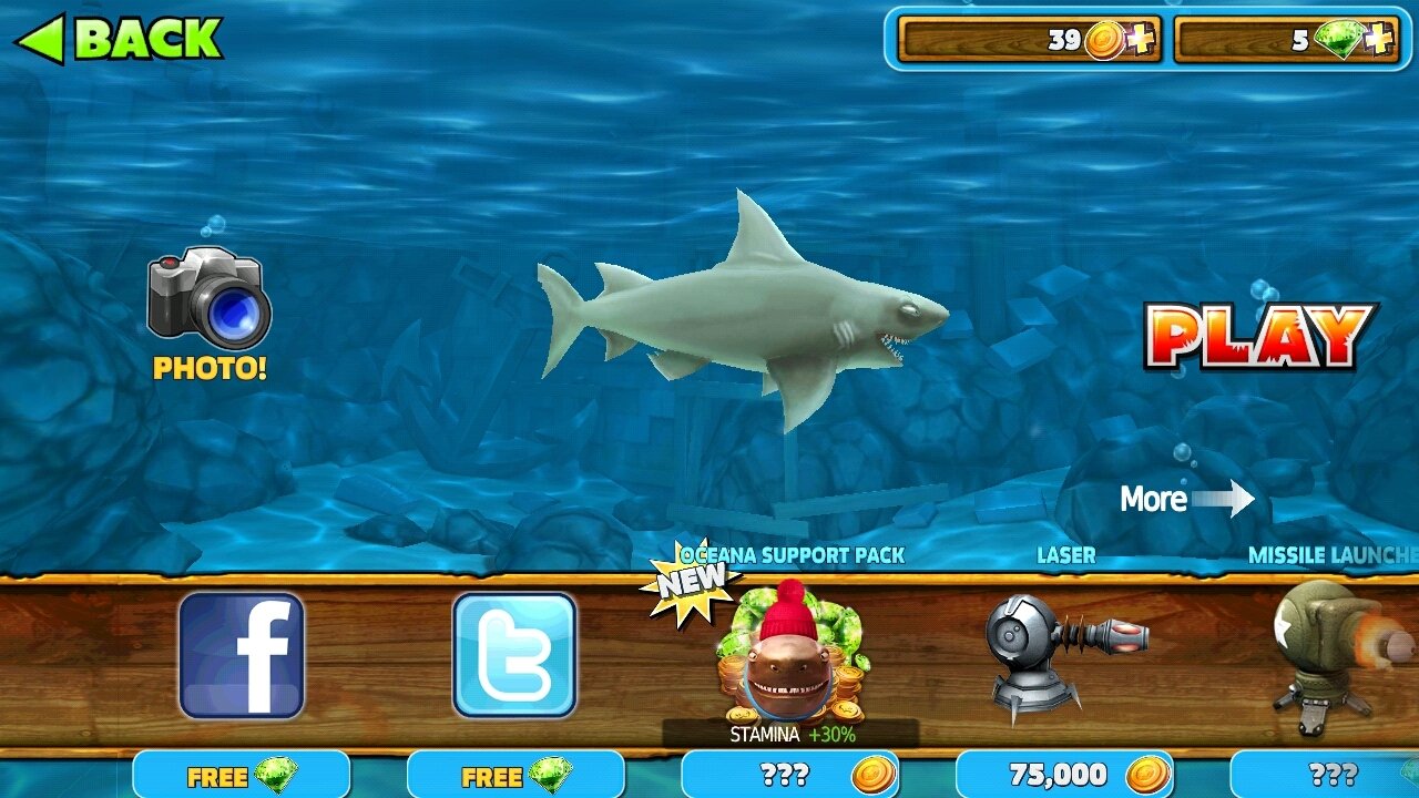 hungry shark world mod apk data