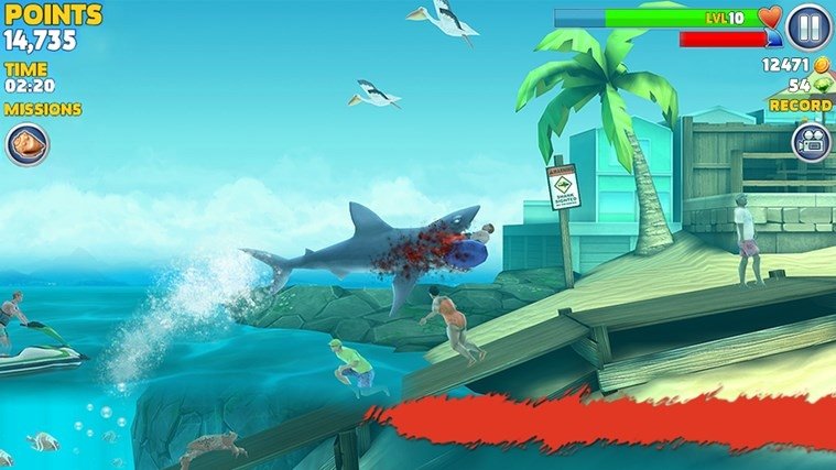 Baixar & Jogar Hungry Shark World no PC & Mac (Emulador)