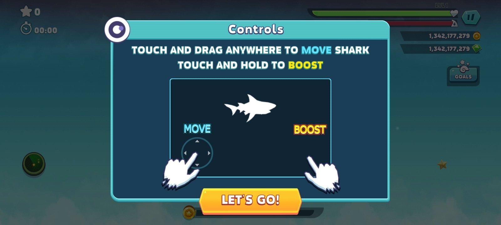 hungry shark evo apk mod