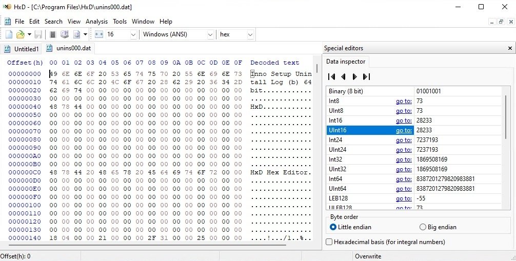 Hxd Hex Editor 2.5 - Download For Pc Free