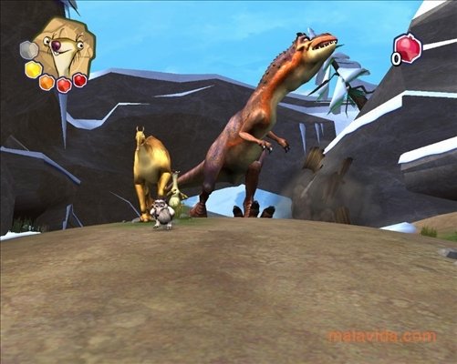 ice age 3 dawn of the dinosaurs game