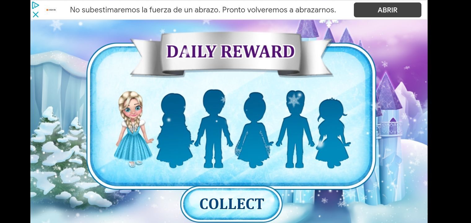 Elsa doll on sale house games