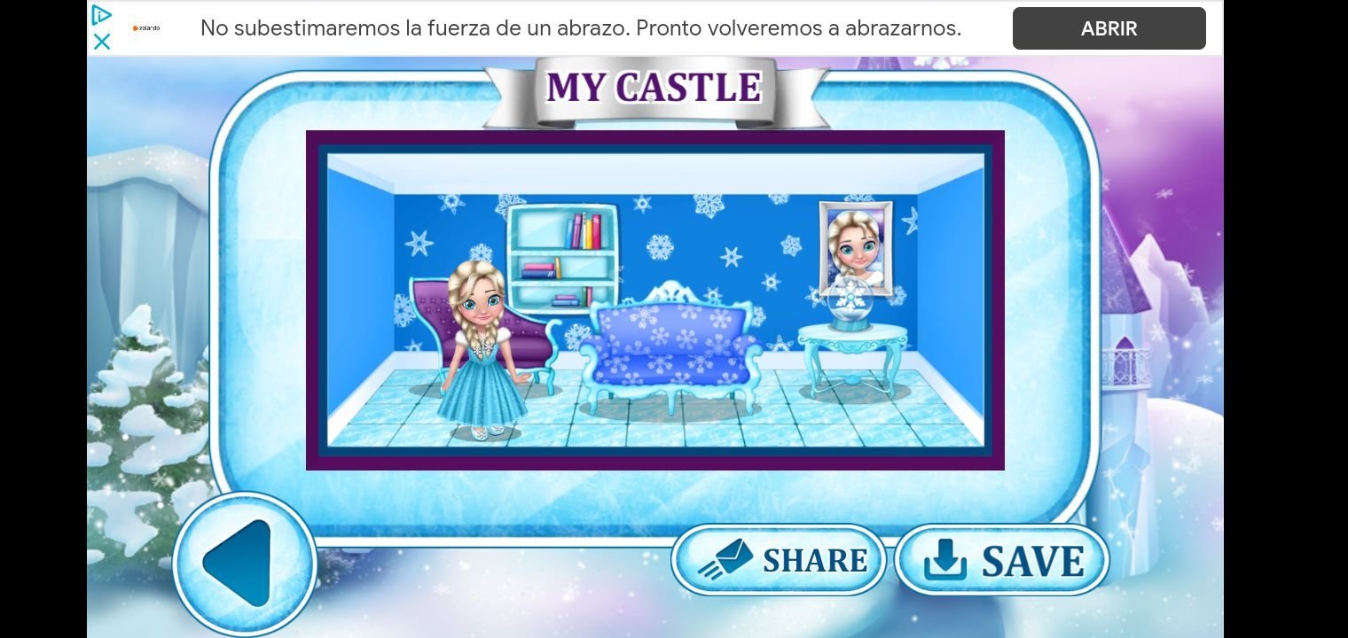 Ice princess 2024 dollhouse game