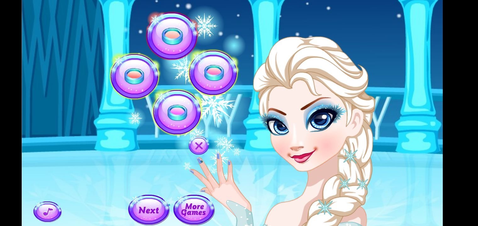 FROZEN ICE QUEEN JOGO DE MAQUIAGEM E SALÃO DE BELEZA DA FROZEN ELSA 