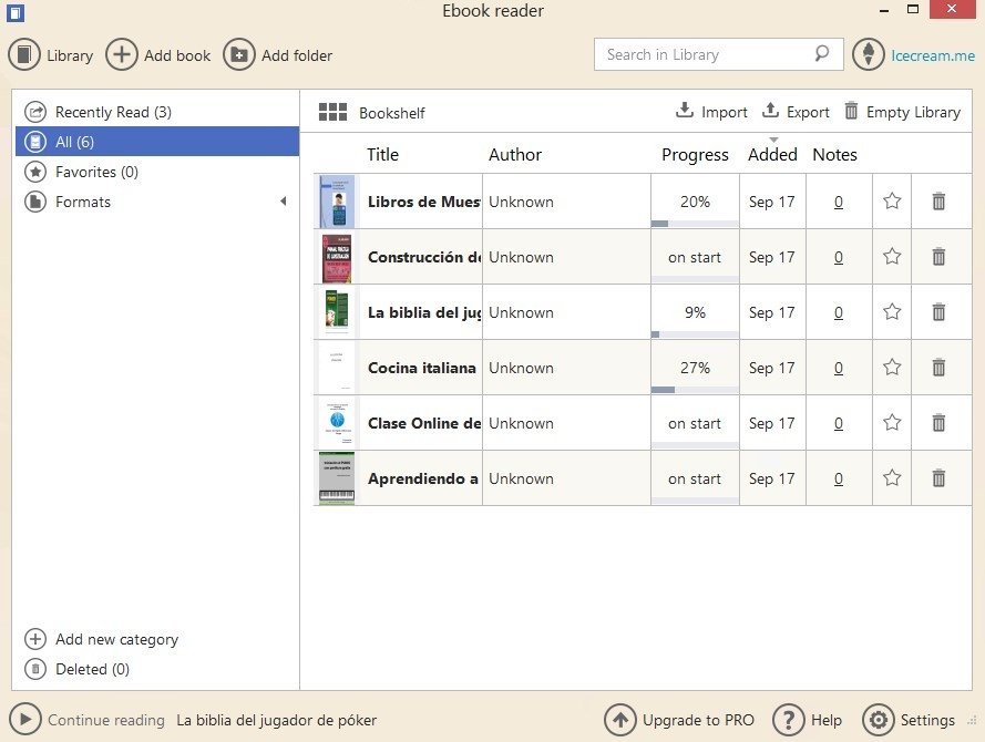 IceCream Ebook Reader 6.42 Pro for mac download