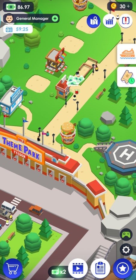 Idle Theme Park Tycoon Android