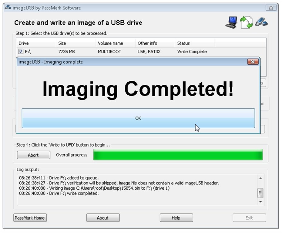 PassMark ImageUSB 1.5.1004 free downloads