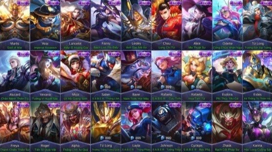 Unlock all skin ml